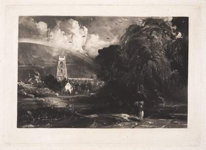 David Lucas after John Constable Stoke-by-Nayland, Suffolk 1829