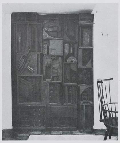 Louise Nevelson, Sky Cathedral Variant 1959, Formerly known as Wall