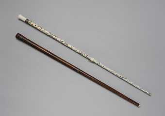 Georg Henrich Scherer, Walking-stick flute/oboe, c.1750–7