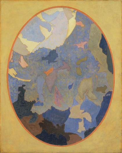 Augustus Vincent Tack, Blue Oval, painted by 1933