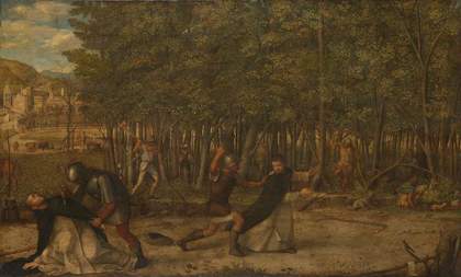 Giovanni Bellini, The Assassination of Saint Peter Martyr c.1507