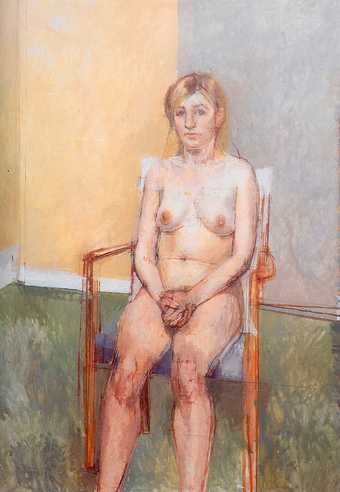 William Coldstream Seated Nude 1972–3