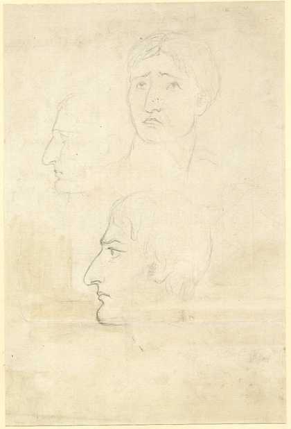 John Gibson, Studies for a Portrait of John Phillip Kemble 1814
