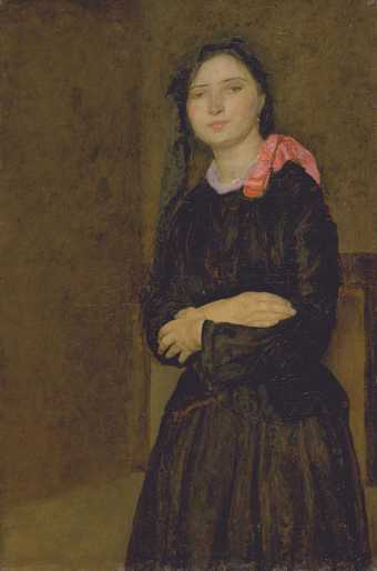 Gwen John Dorelia in a Black Dress 1903–4