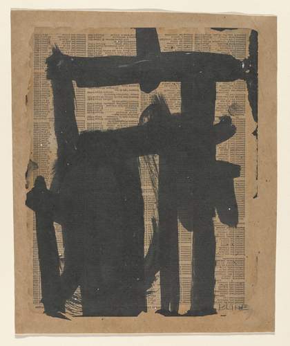 Franz Kline, Untitled 1951
