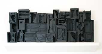 Louise Nevelson, Sky Cathedral #2 1957, Formerly known as Wall