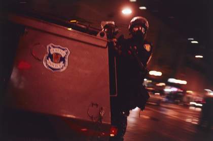 Allan Sekula, Waiting for Tear Gas 1999–2000