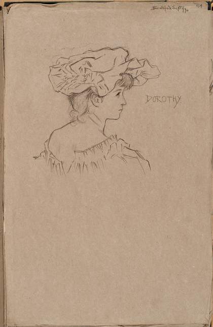 William Rothenstein Dorothy c.1890