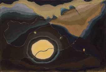 Arthur Dove, Me and the Moon 1937