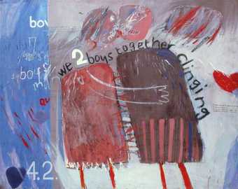 David Hockney, We Two Boys Together Clinging 1961