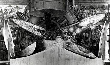 Diego Rivera, Man at the Crossroads 1933