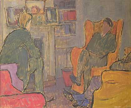 Vanessa Bell Conversation at Asheham House 1912
