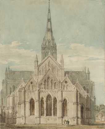 Joseph Mallord William Turner Salisbury Cathedral from the East c.1798