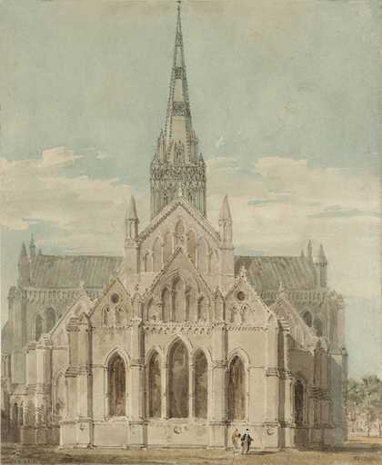 Joseph Mallord William Turner Salisbury Cathedral from the East c.1798