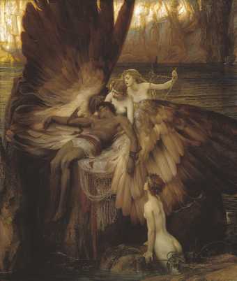 Herbert Draper The Lament for Icarus 1898