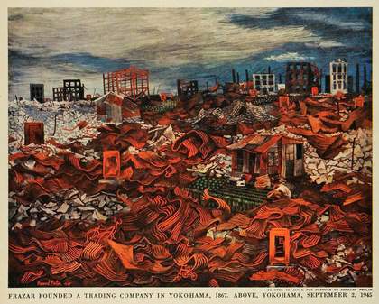 Bernard Perlin, Bombed Yokohama 1945
