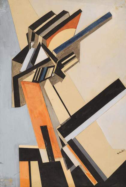 Percy Wyndham Lewis Portrait of an Englishwoman 1913 or 1914
