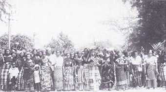 Fig.11 Re-enactment of the 1929 Aba Women’s Riot, Ikot Abasi, 16 December 1989
