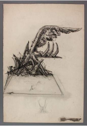 Fig.11 Theodore Roszak, Monument to Unknown Political Prisoner 1951–2