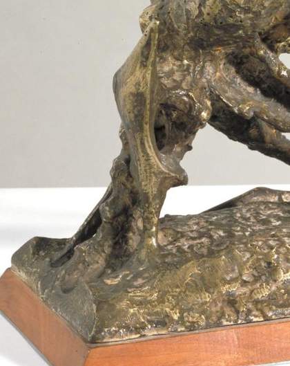 Fig.13 Theodore Roszak, The Unknown Political Prisoner (Defiant and Triumphant) 1952, detail