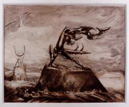 Fig.2 Theodore Roszak, Study for Monument to Unknown Political Prisoner 1951–2