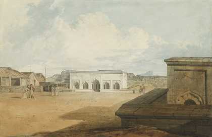J.M.W. Turner Hoollay Deedy, or new Sally-Port in the Inner Rampart of Seringapatam, where Tippoo Sultaun was Killed, on the 4th May 1799 c.1800