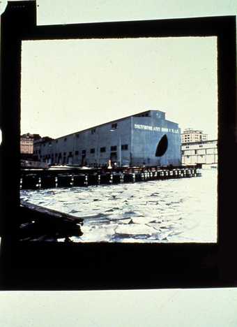 Gordon Matta-Clark Day’s End (Pier 52) (Exterior with Ice) 1975