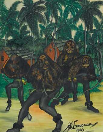 Fig.3 Ben Enwonwu, Ugala Masquerade 1940