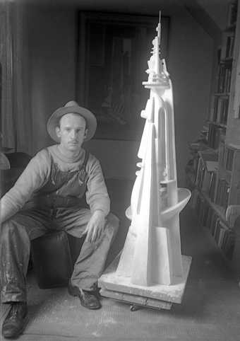 Fig.4 Theodore Roszak, Self-Portrait with Tower Construction 1931–3
