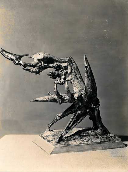 Fig.5 Soichi Sunami, Photograph of Roszak’s The Unknown Political Prisoner (Defiant and Triumphant), 1952