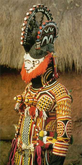 Fig.6 Igbo Agbogho Mmuo (Maiden Spirit) masquerade, Alaigbo, c.1934