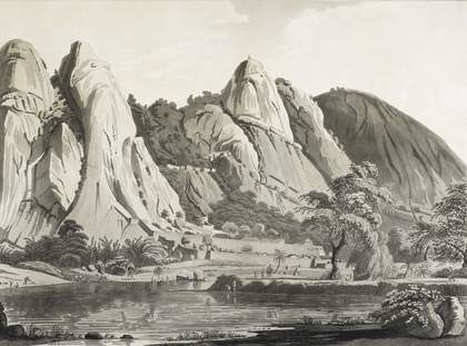 J.W. Edy after Robert Hyde Colebrooke South View of Sewandroog 1794