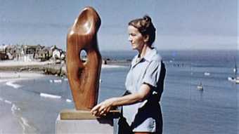 Barbara Hepworth and sculpture in St Ives. Film still