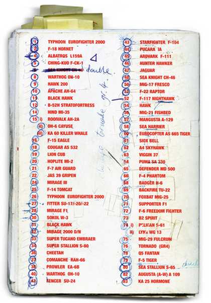 Fiona Banner All the World's Fighter Planes  2004