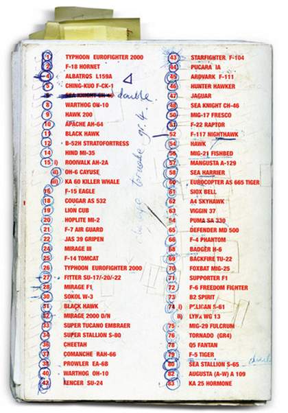 Fiona Banner All the World's Fighter Planes  2004
