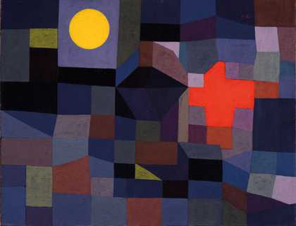 Paul Klee Fire at Full Moon 1933