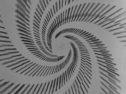 Oskar Fischinger Still from Spirals 