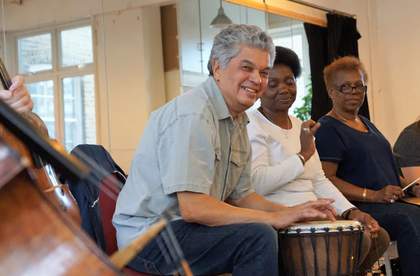 Music workshop with Claremont Project