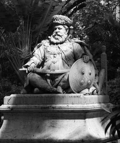 Edward Onslow Ford Maharajah Lakshmeshwar Singh 1899 Dalhousie Square, Kolkata (Calcutta)