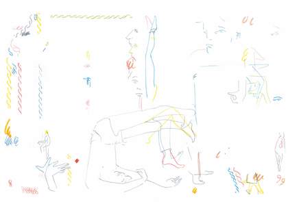 Motor-ette drawing by France-Lise McGurn