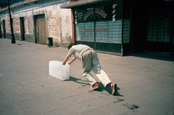 Francis Alÿs Paradox of Praxis 1 (Sometimes Doing Something Leads to Nothing) 1997