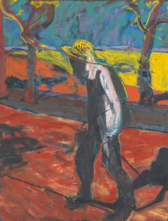 Francis Bacon, Study for a Portrait of Van Gogh IV, 1957, oil paint on canvas, 152.4 x 116.8 cm