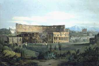 Francis Towne The Colosseum from the Caelian Hills 1799