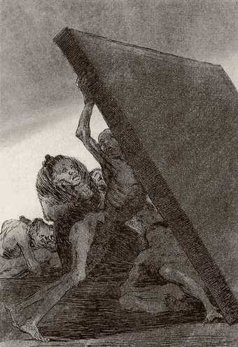 Francisco Goya Los Caprichos Plate 59, “And still they don’t go!” 1799