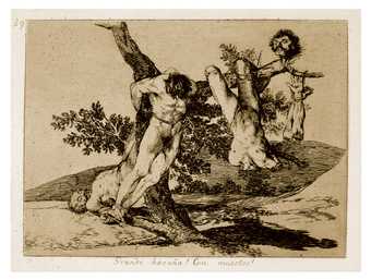 Francisco Jose de Goya y Lucientes Plate 39 from The Disasters of War 1810–20