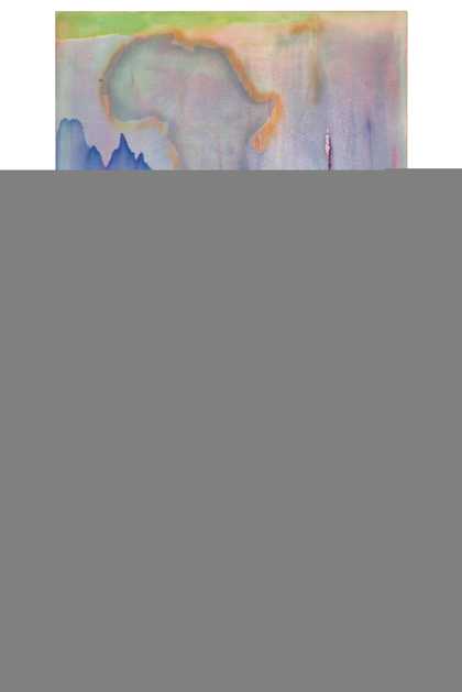 Frank Bowling Barticaborn I 1967 Lowinger Family Collection © Frank Bowling. All Rights Reserved, DACS 2019​
