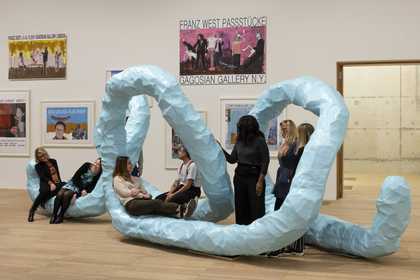 Franz West Schlieren 2010 Zabludowicz Collection, London 2001 © Estate Franz West © Archiv Franz West. Photo: Tate (Matt Greenwood)