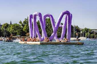 Franz West's Corona 2002 at Lake Zürich, 2006