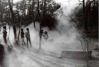 Fujiko Nakaya Fogfalls #47626 Showa Kinen Park 1982 © Fujiko Nakaya