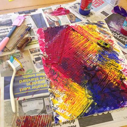 Textured painting